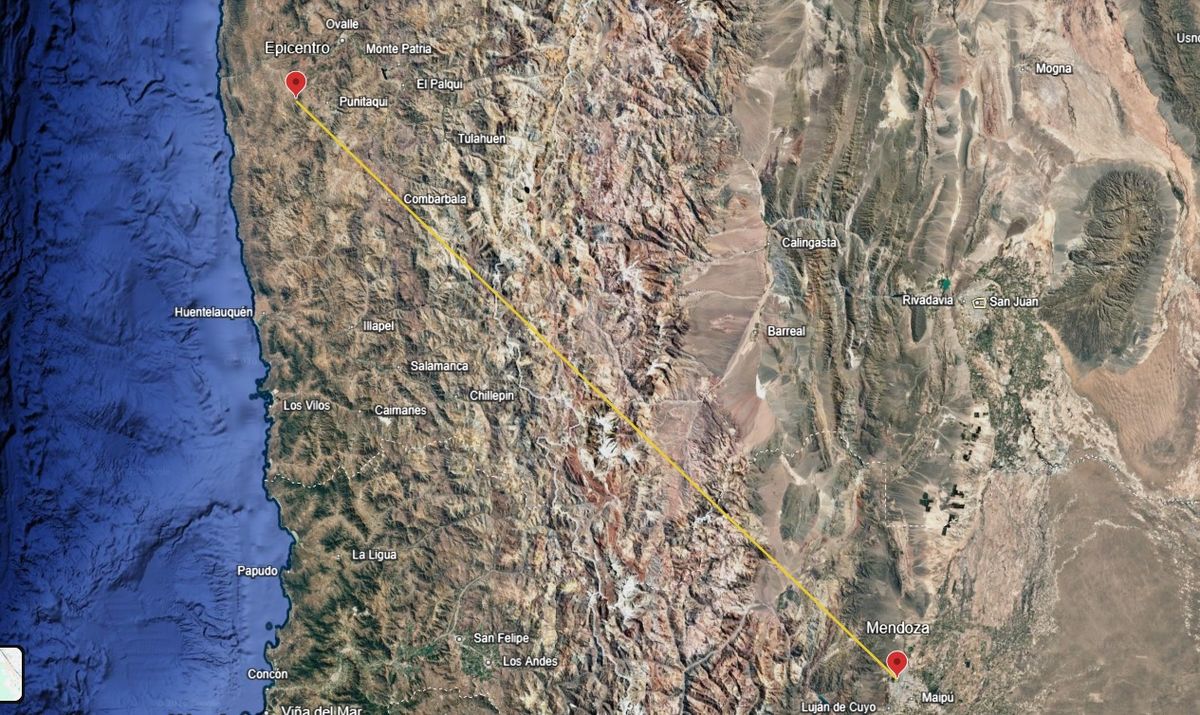 El epicentro del temblor fue en Coquimbo. El epicentro del temblor fue en Coquimbo.