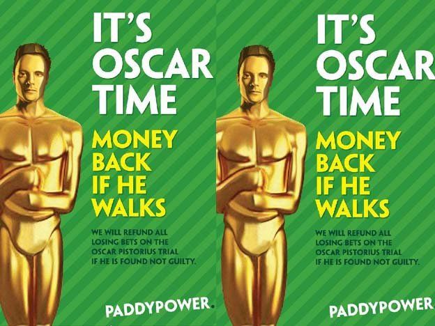 Una casa de apuestas irlandesa quería hacerse la América con el caso Pistorius