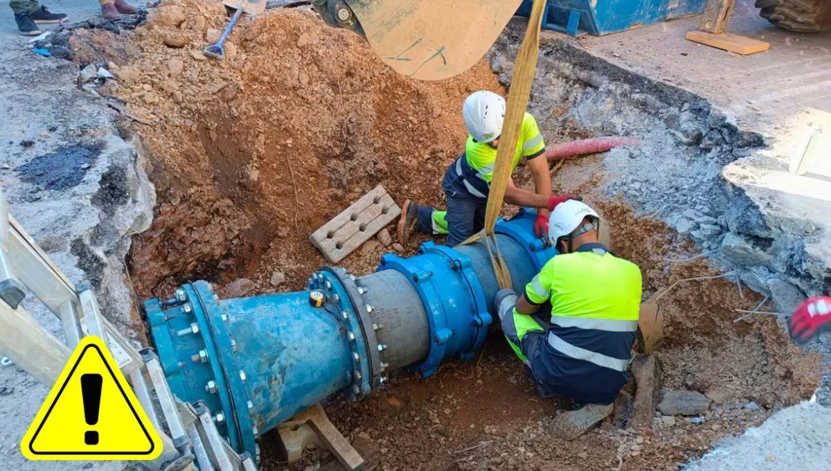 Corte de agua en Buenos Aires: el servicio se interrumpe desde temprano por reparaciones en el acueducto