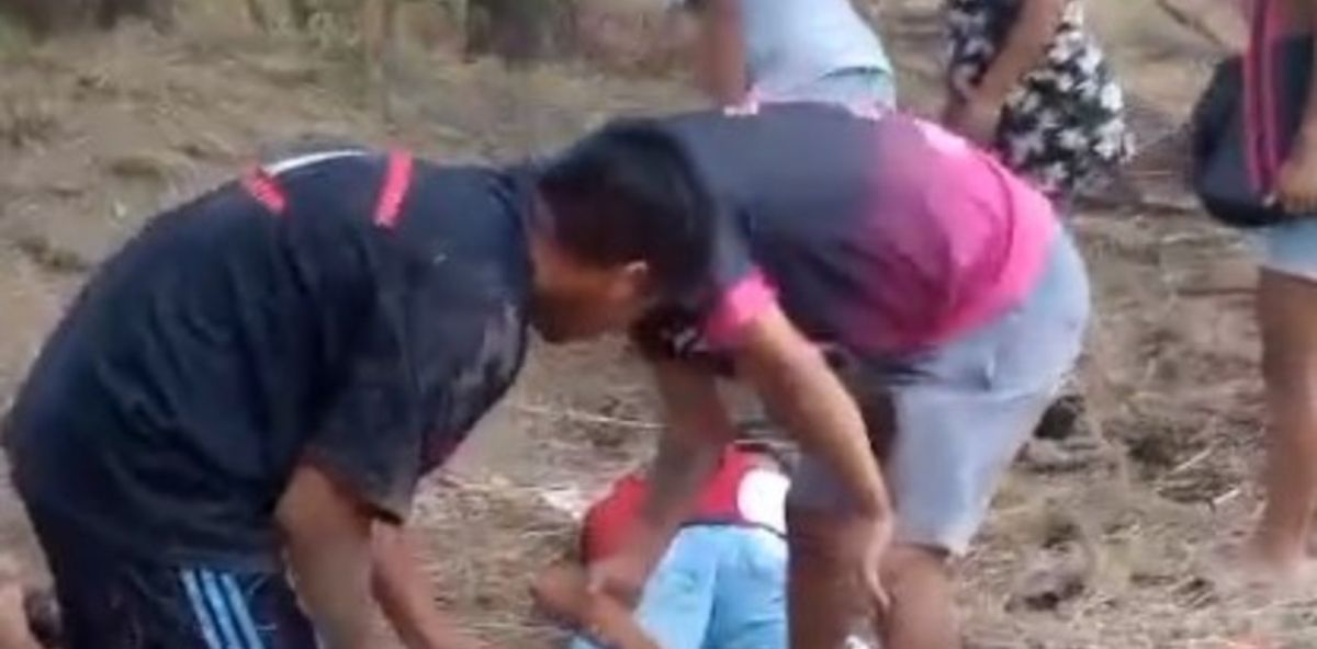 Toma de tierras en La Matanza.