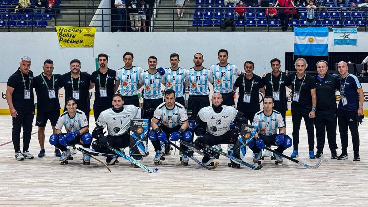 Este es el plantel de la Selecci&oacute;n argentina de varones de hockey sobre patines.