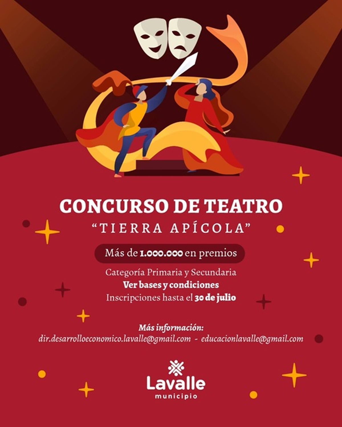 Concurso de Teatro “Tierra Apícola”. Concurso de Teatro “Tierra Apícola”.