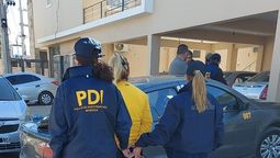 Presa. La mujer detenida tiene 30 años.