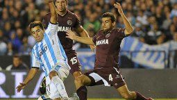 Racing venció a Lanús y piensa en la Copa Libertadores