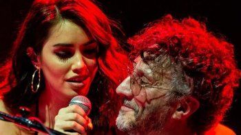Lali Espósito se emocionó por compartir el estudio musical con Fito Páez