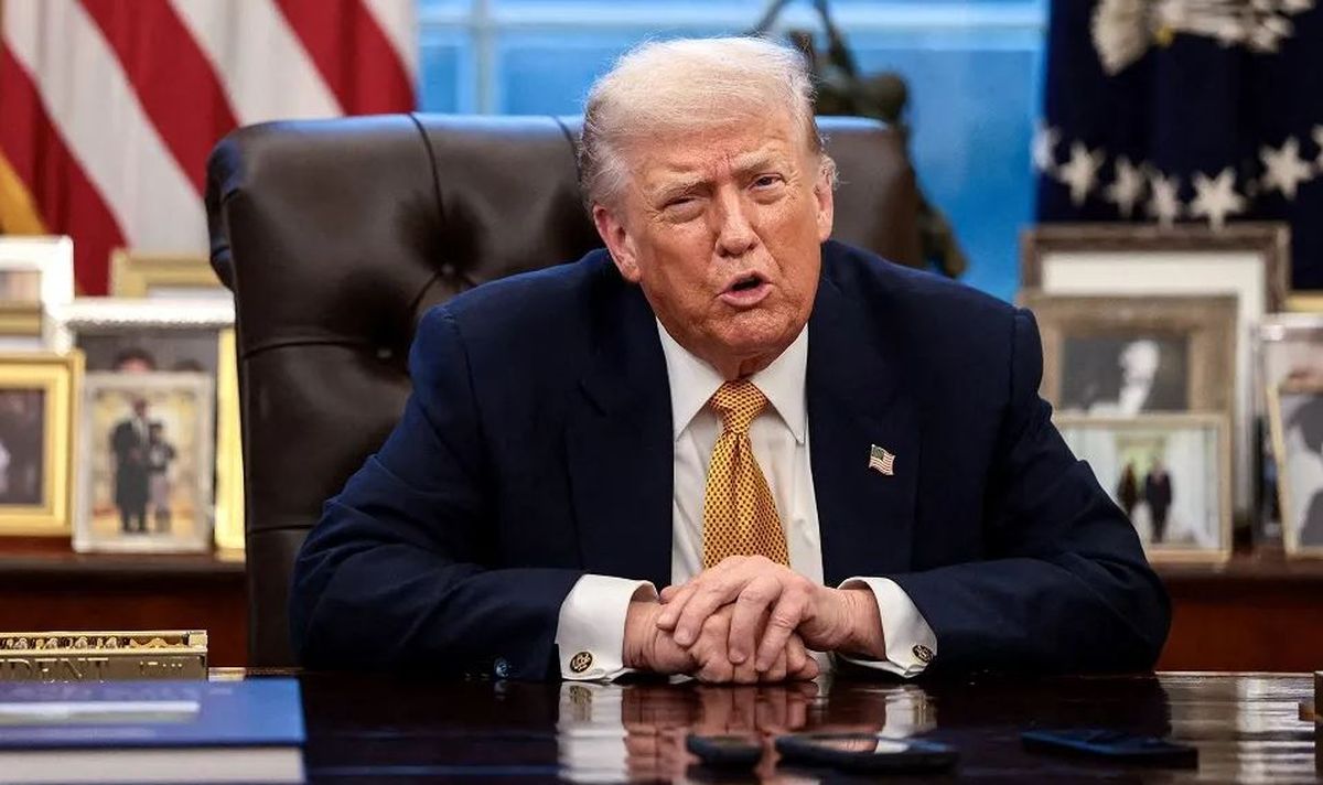 El presidente de Estados Unidos, Donald Trump.