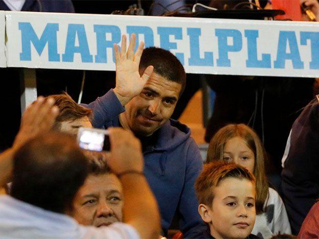 ¡Riqueeelme... Riqueeelme! Las fotos de Román en el Boca-Vélez