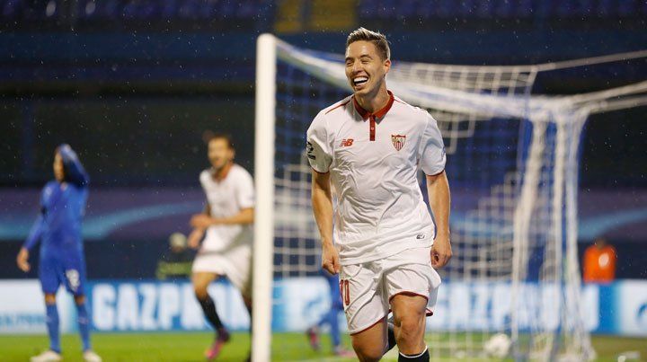 Sevilla venció al Dinamo Zagreb y dio un gran paso hacia los octavos