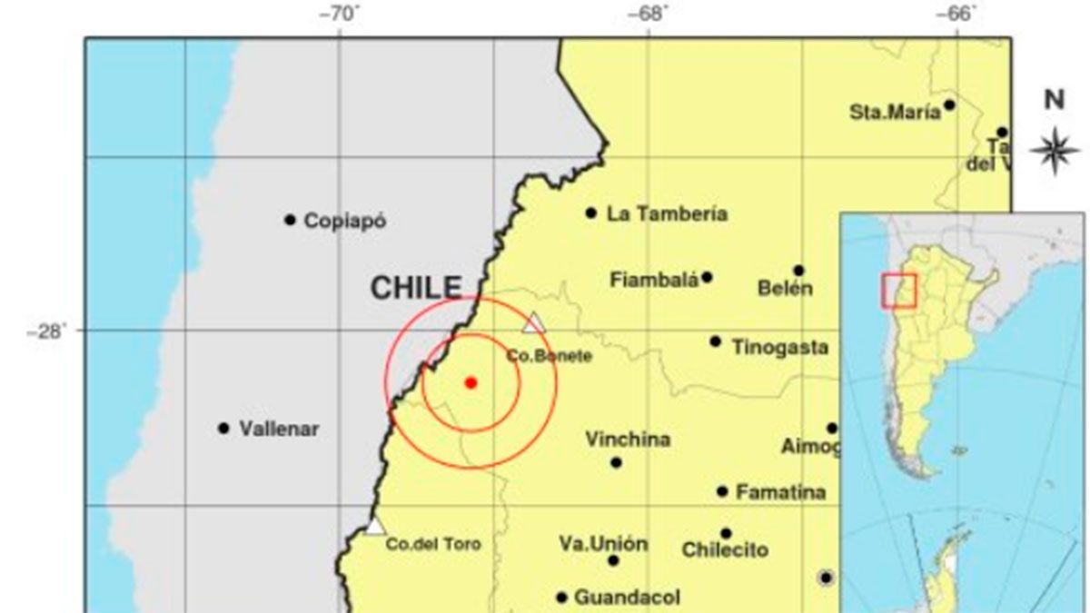 Temblor en Mendoza: tras el fuerte sacudón, hubo una réplica