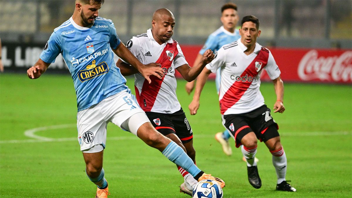 River quedó complicado en la tabla de posiciones de la Copa Libertadores.