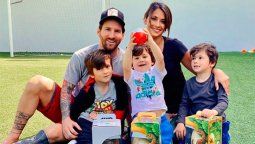 Así se divierte la familia Messi: cartas