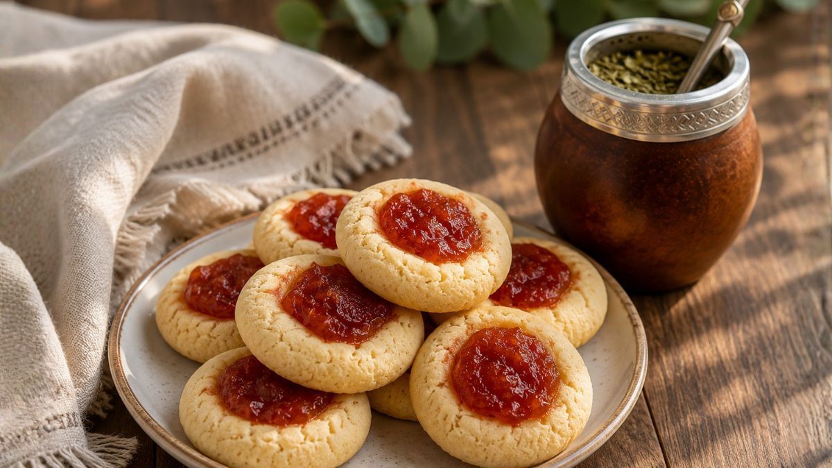 Las galletas pepas de membrillo son una de las mejores recetas para acompañar el mate.