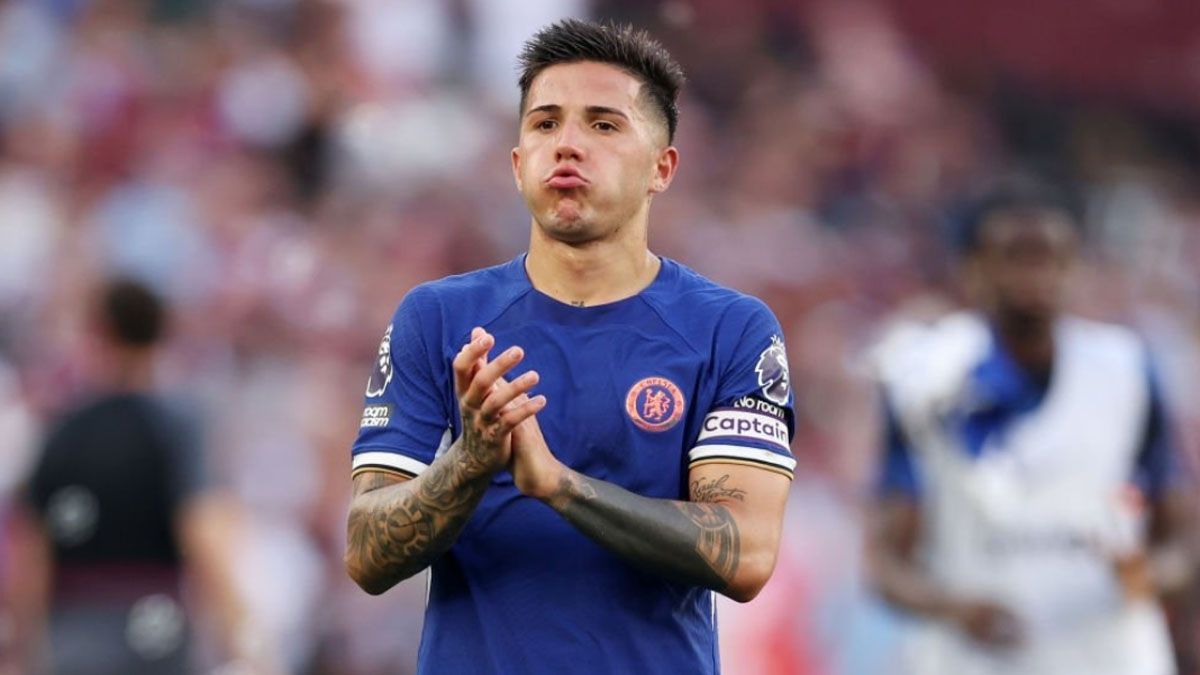 Enzo hizo un buen partido pero el Chelsea sigue sin ganar Enzo hizo un buen partido pero el Chelsea sigue sin ganar