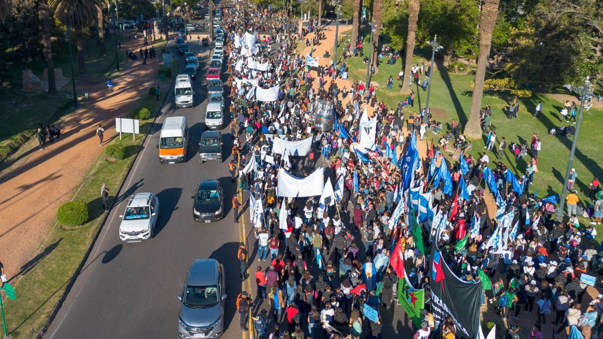 Para el martes 12 de mayo se espera otra masiva marcha universitaria.