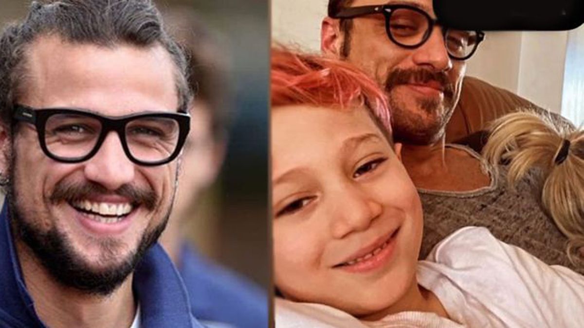 Daniel Osvaldo presentó a su nueva novia a su hijo Momo.
