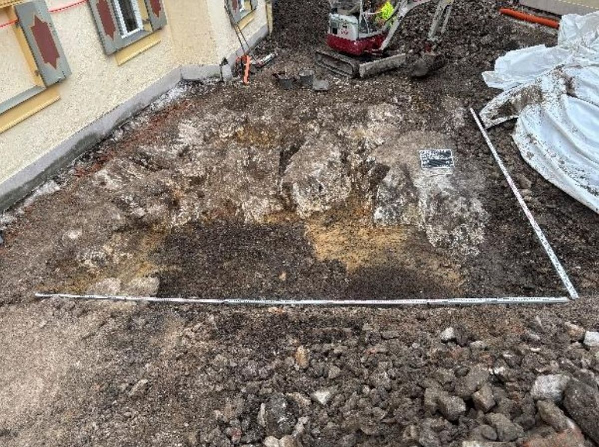 La excavación guardaba una sorpresa para los investigadores. La excavación guardaba una sorpresa para los investigadores.