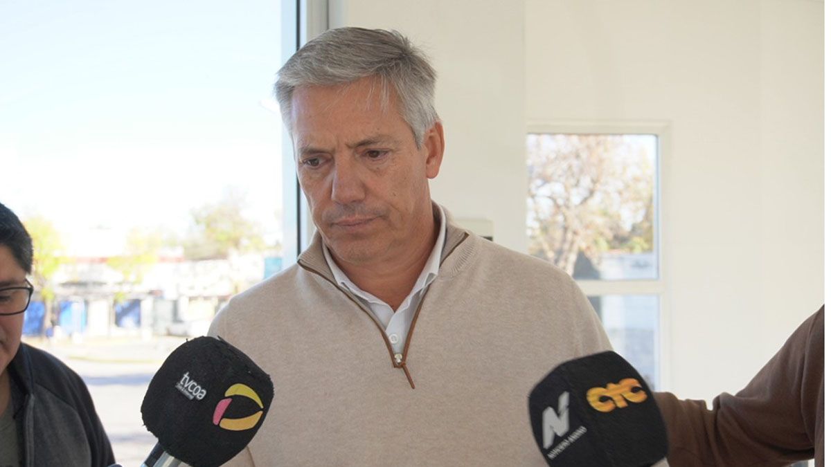 Jani Molero, intendente de General Alvear, pidió no ser tibios en la defensa del río Atuel.