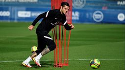 Mauro Icardi volvió a los entrenamientos en el PSG