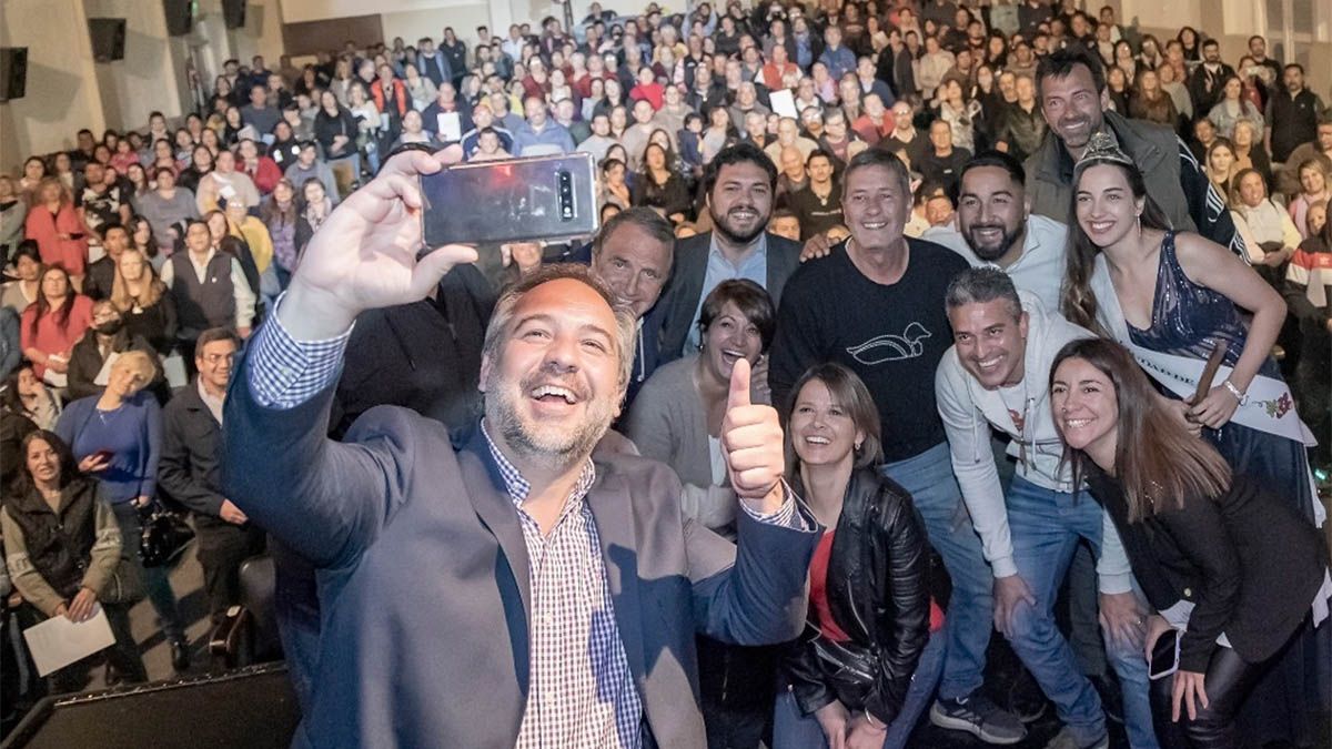 Matías Stevanato, intendente de Maipú.