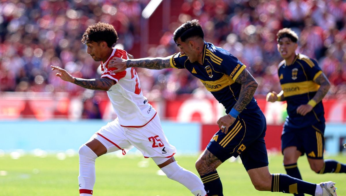 Boca venció agónicamente a Estudiantes de La Plata. 