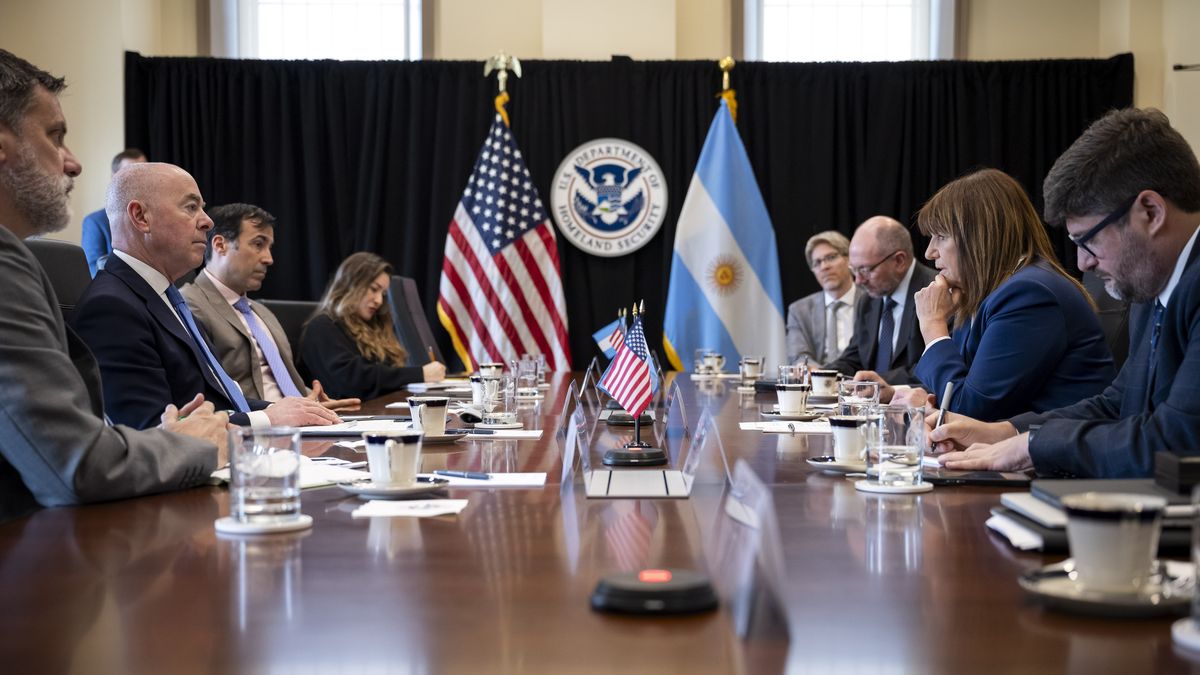 Patricia Bullrich estuvo en Estados Unidos.