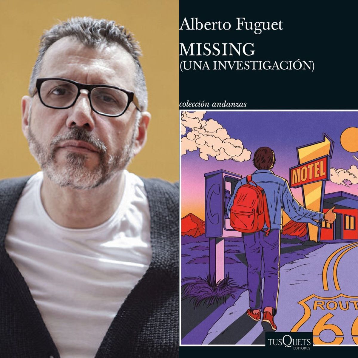 Alberto Fuguet, escritor chileno. Autor de Missing.