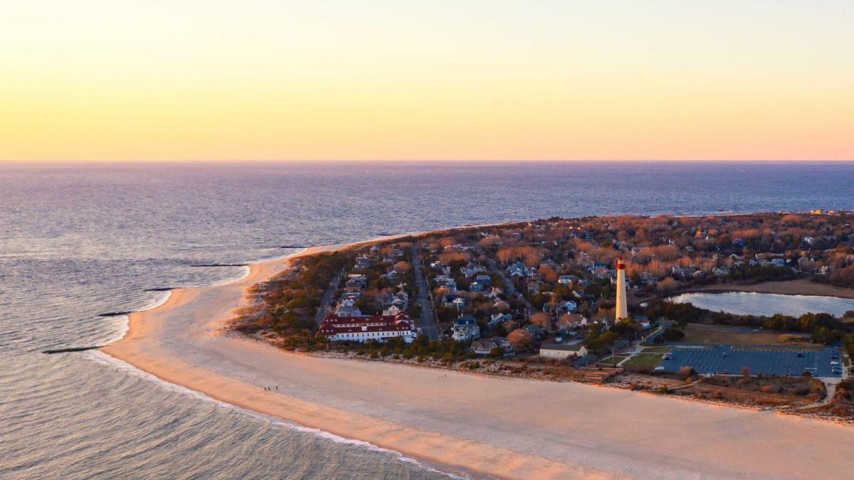 El encantador pueblo de Estado Unidos que tiene las playas más hermosas de Nueva Jersey es Cape May.