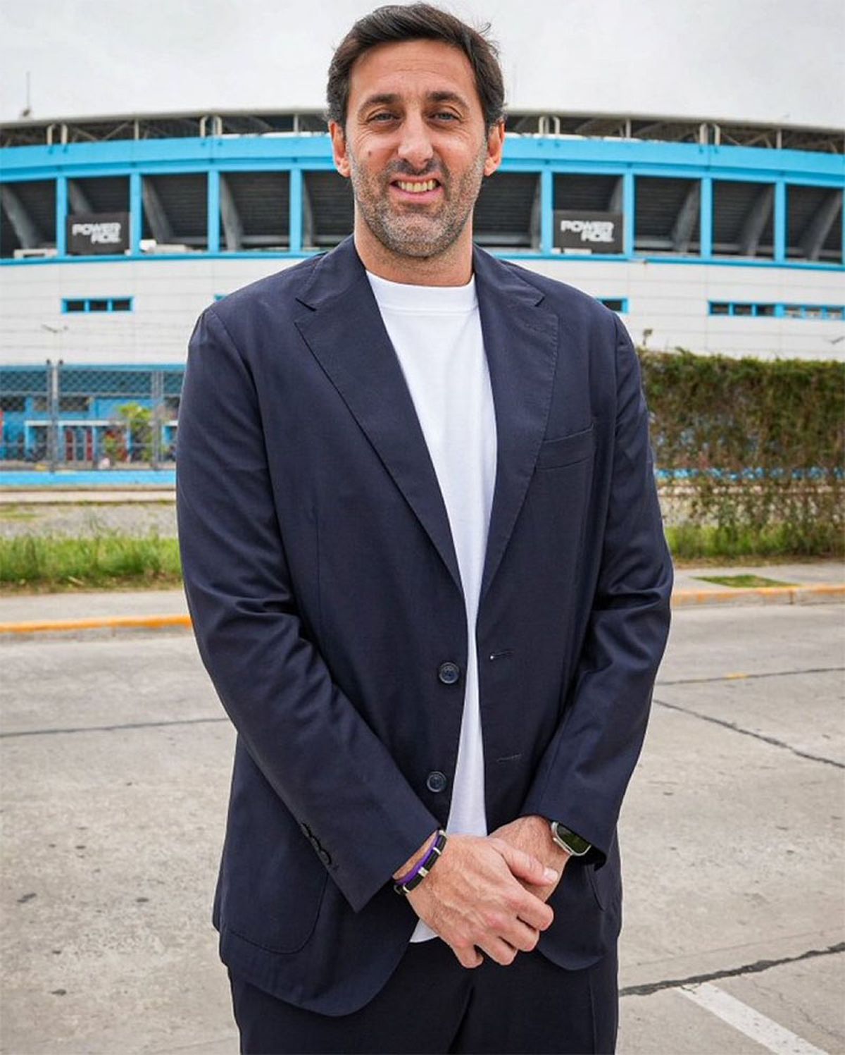 Diego Milito, el flamante presidente de Racing. Diego Milito, el flamante presidente de Racing.
