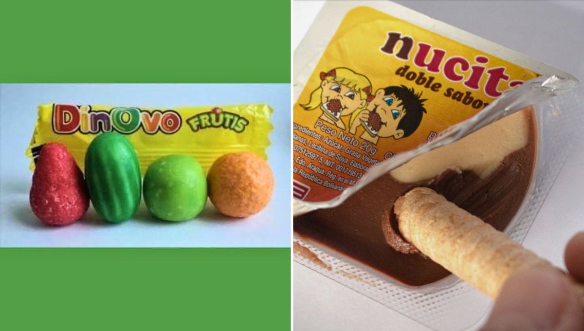 El chicle Dinovo y la Nucita, dos clásicos argentinos. Foto Chefas-podcast y Venezuelan Profile El chicle Dinovo y la Nucita, dos clásicos argentinos. Foto Chefas-podcast y Venezuelan Profile