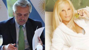 Alberto Fernández le agradeció a Susana Giménez los halagos a su gestión y le pidió ayuda
