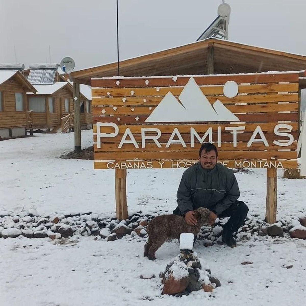 Edgardo Rodríguez administra el complejo de cabañas "Paramitas" en la localidad de Uspallata, en Las Heras. Edgardo Rodríguez administra el complejo de cabañas "Paramitas" en la localidad de Uspallata, en Las Heras.