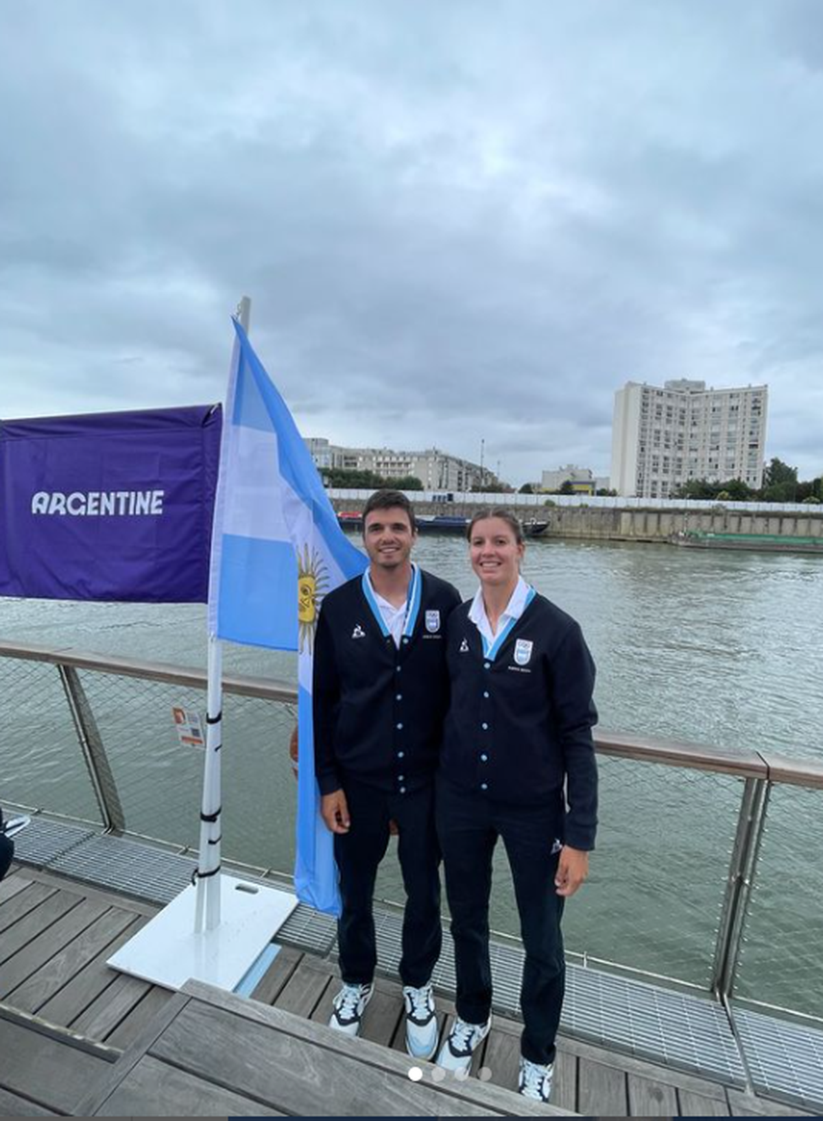 Majdalani y Bosco marchan segundos en la general de Nacra 17 de los Juegos Olímpicos de París 2024. Majdalani y Bosco marchan segundos en la general de Nacra 17 de los Juegos Olímpicos de París 2024. 
