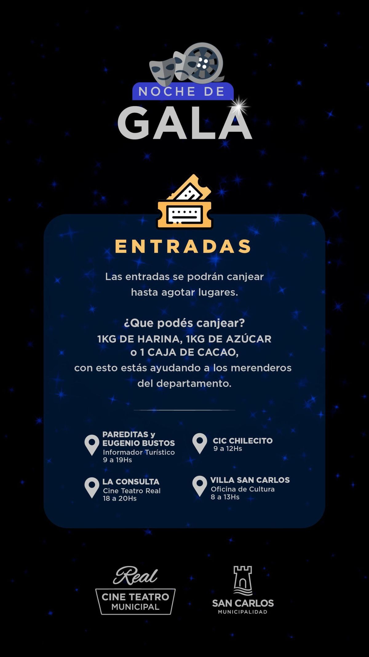 El Real Cine Teatro Municipal será el escenario de una noche repleta de emoción y talento. El Real Cine Teatro Municipal será el escenario de una noche repleta de emoción y talento.