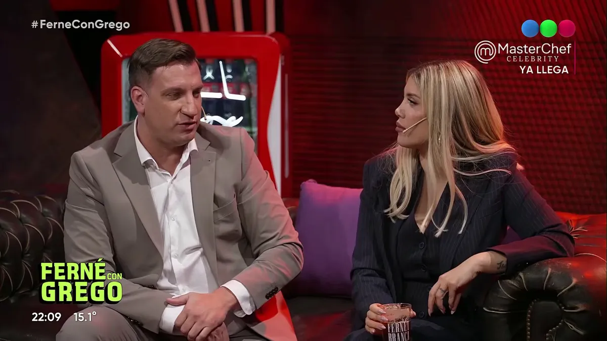 Wanda Nara y Maxi López juntos en una entrevista. Wanda Nara y Maxi López juntos en una entrevista.
