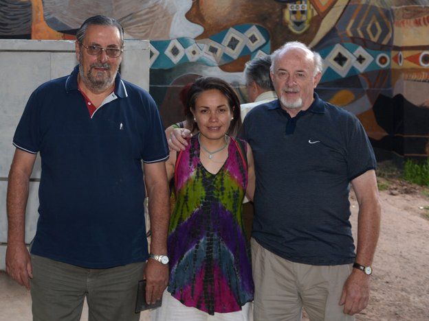 La historia de América inmortalizada en un mural