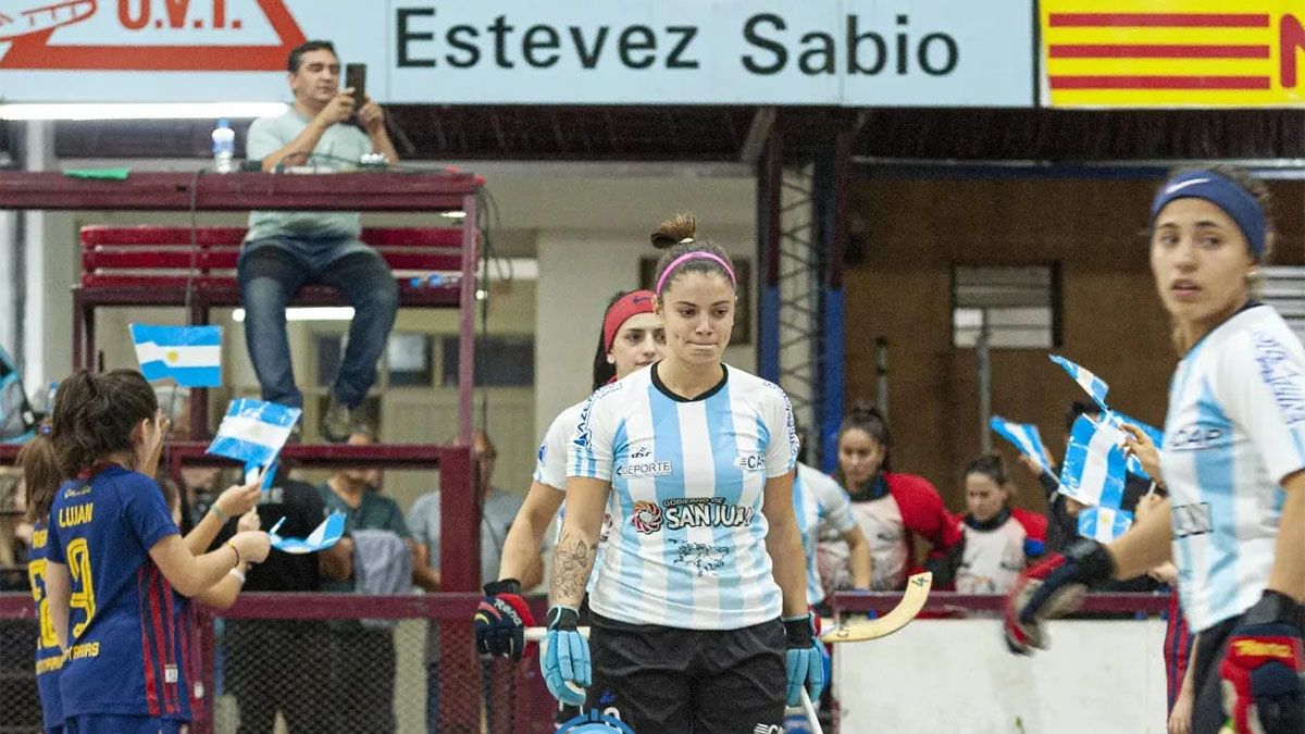 La mendocina Martrna Sad está en la Albiceleste.