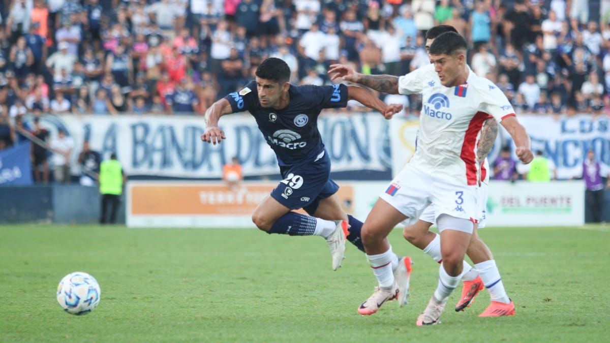 Luciano Abecasis analizó la derrota de Independiente Rivadavia ante Tigre. Nicolás Ríos/UNO. 