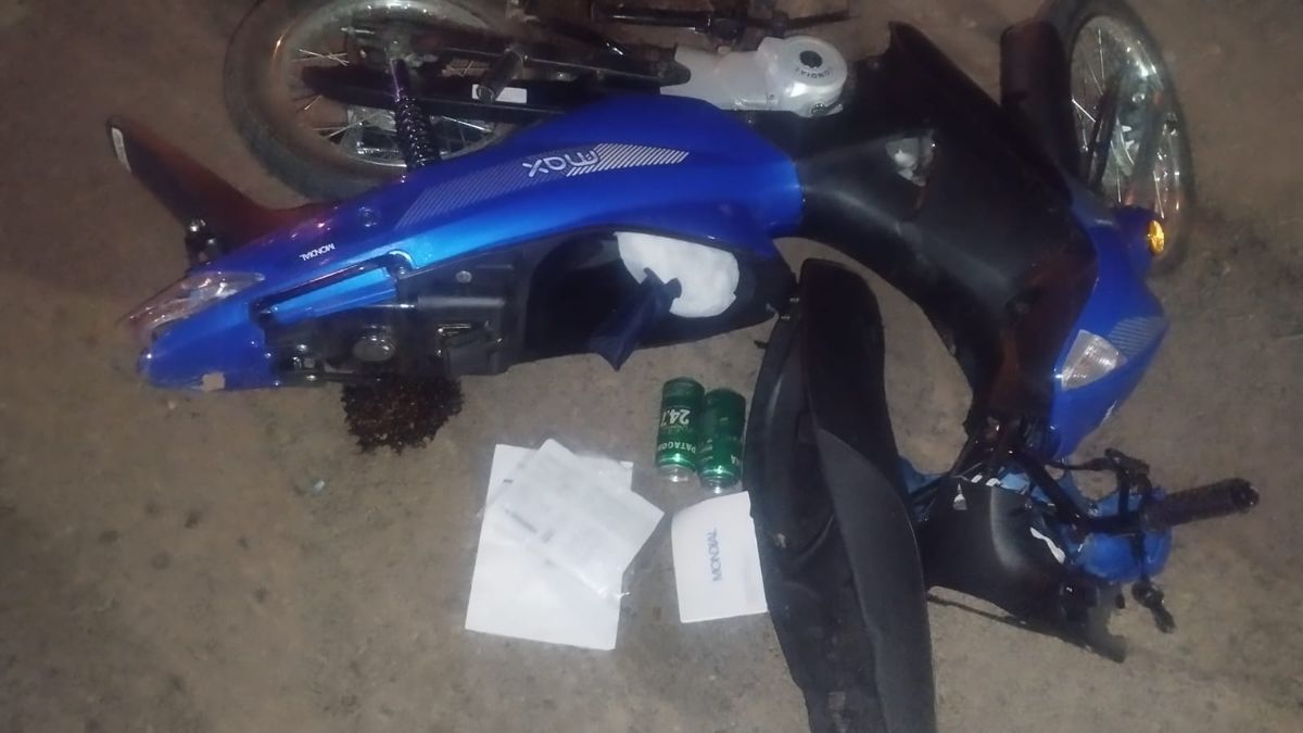 Así quedó la moto del joven que falleció esta madrugada en Perdriel, Luján de Cuyo. Así quedó la moto del joven que falleció esta madrugada en Perdriel, Luján de Cuyo.