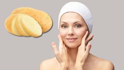 La papa cruda es un excelente exfoliante natural