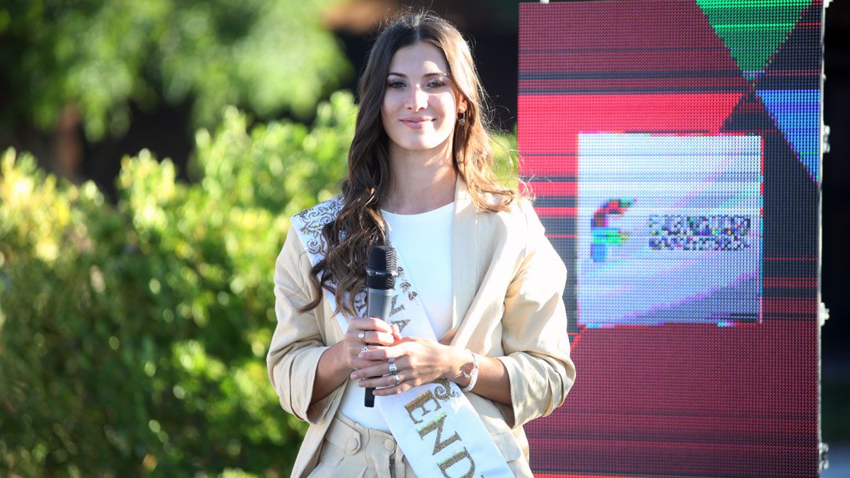 La reina de la Vendimia, Mayra Tous