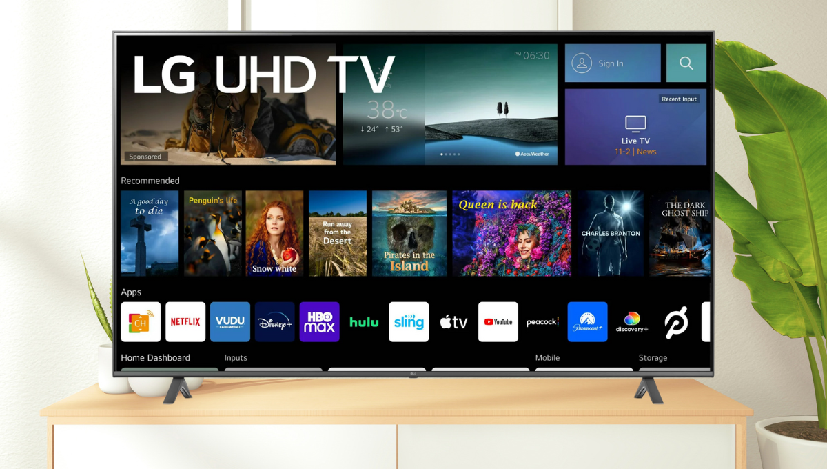 Toma asiento para ver el Smart TV UHD de 70 que vende Walmart a menos de 500 dólares