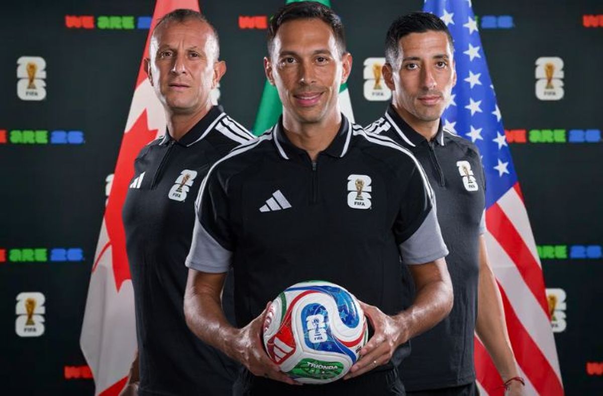 Son tres los árbitros&nbsp; principales argentinos que viajaron al Mundial.