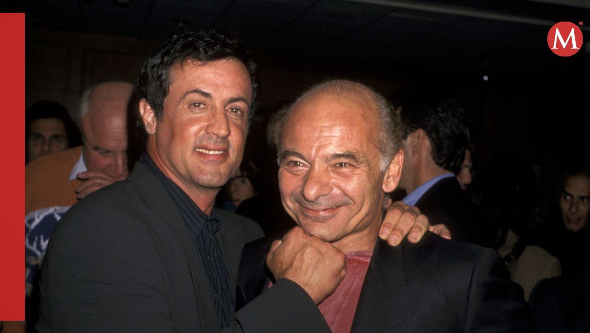 Sylvester Stallone y Burt Young. Sylvester Stallone y Burt Young. 