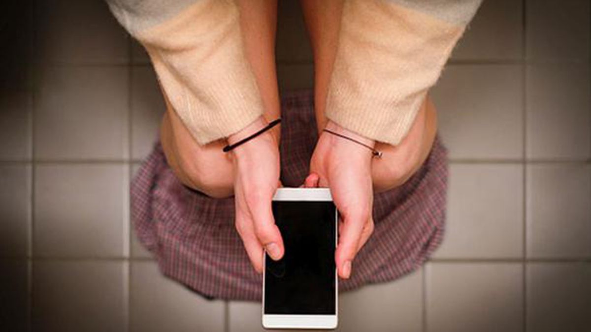 Numerosos especialistas aconsejan no usar el celular en el baño.