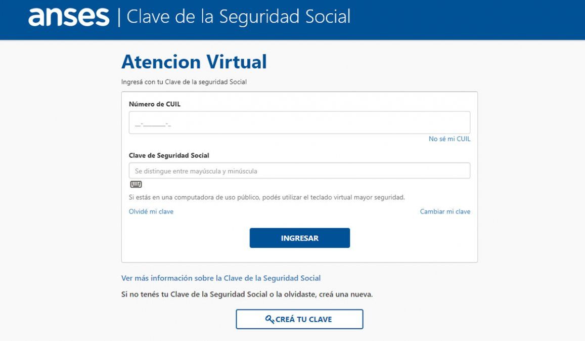 ANSES| Atención Virtual| Nuevos trámites: cuáles y cómo hacerlos
