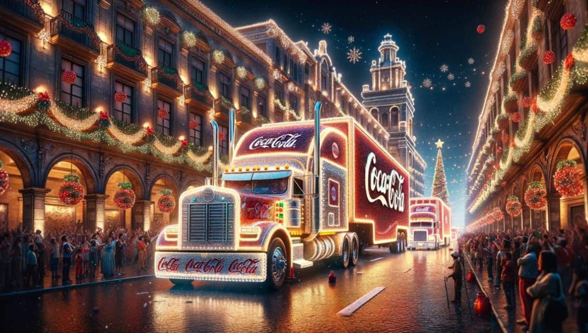 La Caravana Coca-Cola paralizará a CDMX: ruta y fecha del desfile de Navidad.