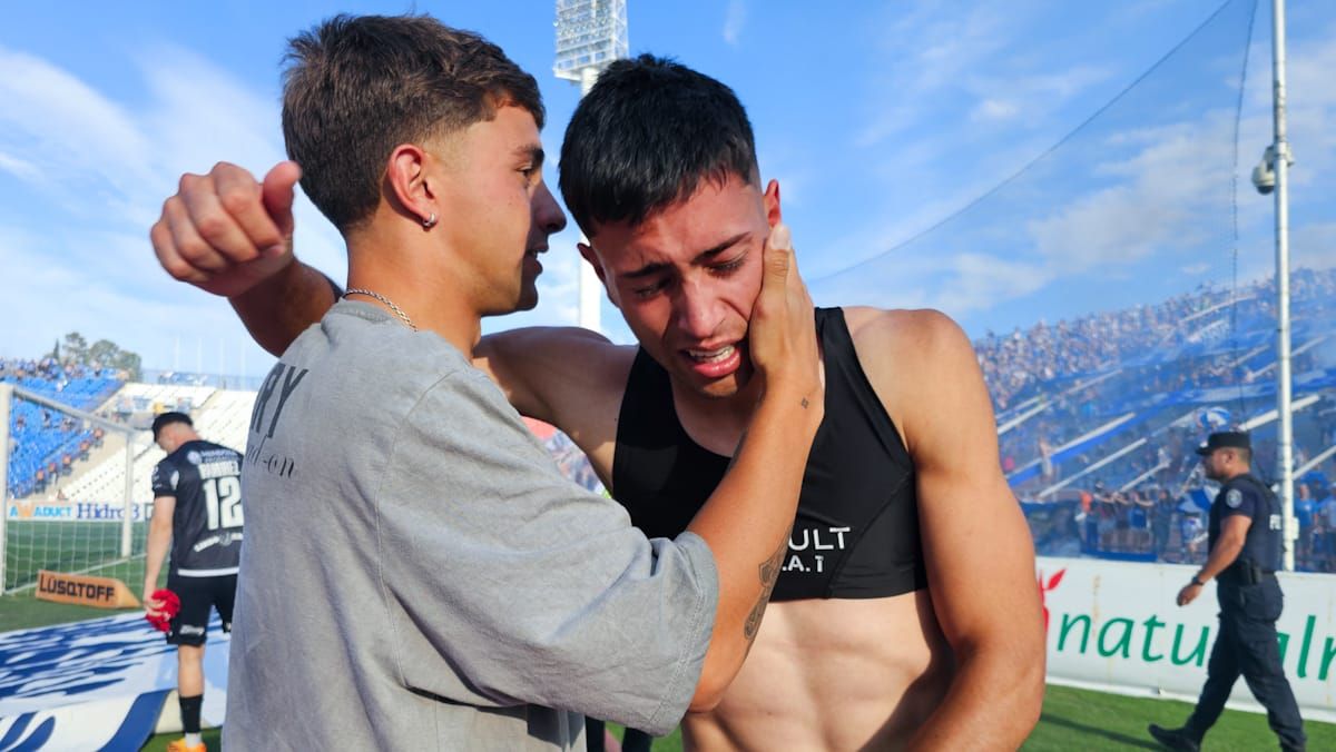 Facundo Altamira emocionado por la clasificación a la Copa Sudamericana. Foto: Nicolás Ríos/UNO. Facundo Altamira emocionado por la clasificación a la Copa Sudamericana. Foto: Nicolás Ríos/UNO. 