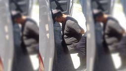 El acusado por el femicidio de María Victoria Ruiz, Lucas Pérez Vicentela, fue trasladado por la policía desde San Luis a Mendoza.&nbsp;