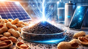 Científicos de Australia transforman cáscaras de maní en un material clave para mejorar las baterías de celulares en 10 minutos Científicos de Australia transforman cáscaras de maní en un material clave para mejorar las baterías de celulares en 10 minutos