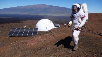 Un año aislados en un volcán de Hawái simulando vivir en Marte
